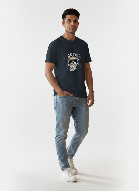 Cute Dog Graphic T-Shirt
